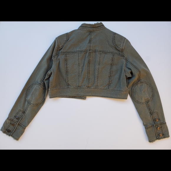 Crop Jean Jacket XL - Picture 2 of 3